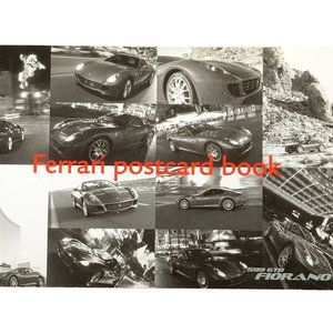 Ferrari POSTCARD BOOK 599 GTB Fiorano Made in italy